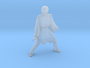 1/48 Luke in Jedi Master Outfit in Clear Ultra Fine Detail Plastic