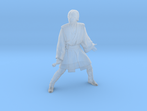 1/72 Luke in Jedi Master Outfit for Space Diorama in Clear Ultra Fine Detail Plastic