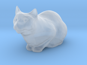 1/18 Cat Loaf/Resting in Clear Ultra Fine Detail Plastic