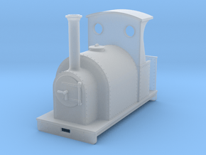 Gn15 saddle tank loco with semi open cab in Clear Ultra Fine Detail Plastic