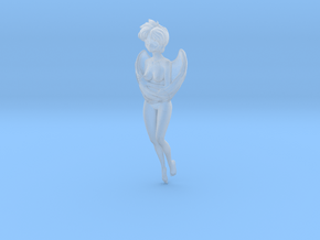 1/24 G Scale Hovering Angel  in Clear Ultra Fine Detail Plastic