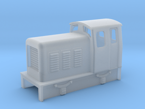 009 chunky diesel loco  in Clear Ultra Fine Detail Plastic