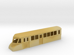 009 bogie "Flying Banana" railcar single end lugga in Tan Fine Detail Plastic