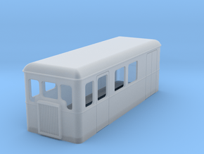 009 cheap and easy bogie railcar 23 in Clear Ultra Fine Detail Plastic