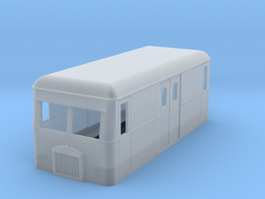 009 double ended long parcels railbus in Clear Ultra Fine Detail Plastic