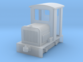 009 small  diesel loco 1 in Clear Ultra Fine Detail Plastic