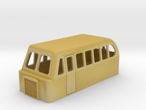 009/hon30 bus type railcar 50 alternate version  in Tan Fine Detail Plastic