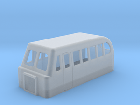 009/hon30 bus type railcar 50 alternate version  in Clear Ultra Fine Detail Plastic