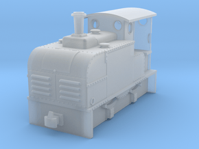 009 small Early IC loco Ruston Proctor in Clear Ultra Fine Detail Plastic