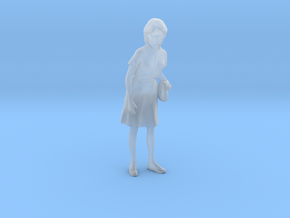 1/20 Lady in Skirt in Clear Ultra Fine Detail Plastic