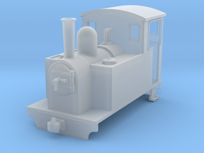 009 small steam sidetank 2 in Clear Ultra Fine Detail Plastic