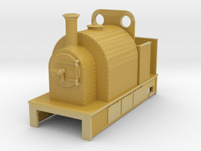 009 open cab saddletank 2 with weatherboard  in Tan Fine Detail Plastic