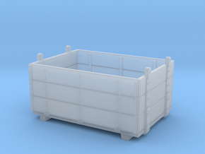 Gn15 Sand Hutton wagon body 3p ( 1:27.5) in Clear Ultra Fine Detail Plastic