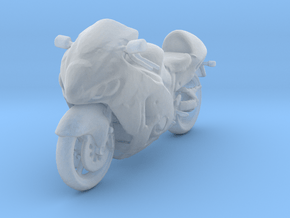 1/48 Suzuki Sports Motorcycle in Clear Ultra Fine Detail Plastic