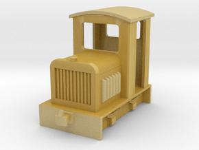 009 small diesel loco 1 in Tan Fine Detail Plastic