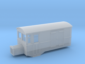 Hoe 009 railbus 42 goods version  in Clear Ultra Fine Detail Plastic