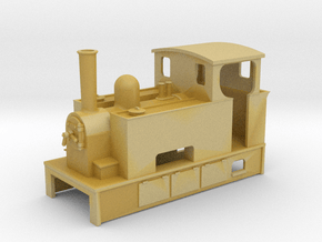 009 Steam tram loco with bunker 3 in Tan Fine Detail Plastic