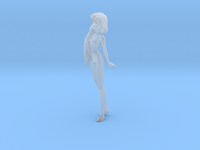 1/32 Girl in Swimming Suit  in Clear Ultra Fine Detail Plastic
