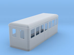 HOe Railbus 24 in Clear Ultra Fine Detail Plastic