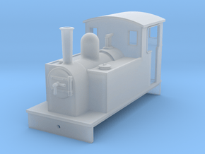 5.5 mm scale side tank loco 2  in Clear Ultra Fine Detail Plastic