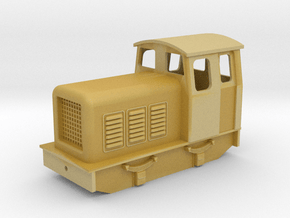 5.5 mm scale slightly chunky diesel loco  in Tan Fine Detail Plastic