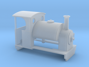 006.5 open backed cab saddle tank in Clear Ultra Fine Detail Plastic