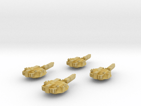285 Mk IV Sniper Turrets in Tan Fine Detail Plastic