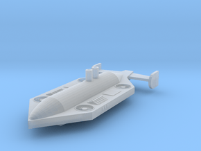 Pioneer Class Freighter in Clear Ultra Fine Detail Plastic