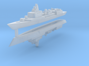 051B & 051C PLAN Destroyers 1:3000 x2 in Clear Ultra Fine Detail Plastic