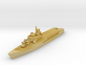 Jeanne d'Arc helicopter cruiser 1:2400 x1 in Tan Fine Detail Plastic