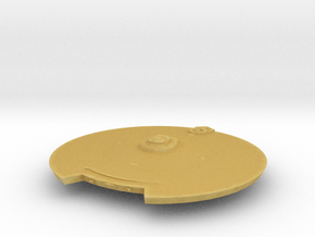 2500 TMP modified refit saucer in Tan Fine Detail Plastic
