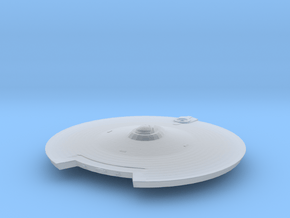 2500 TMP modified refit saucer in Clear Ultra Fine Detail Plastic