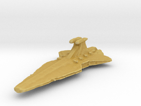 10000 Venator class cruiser Star Wars in Tan Fine Detail Plastic