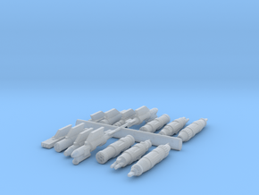 144 hawk weapons options in Clear Ultra Fine Detail Plastic