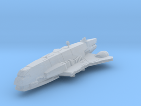 2500 Gozanti class frigate Star Wars in Clear Ultra Fine Detail Plastic