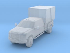 Military Civilian shop vehicle in Clear Ultra Fine Detail Plastic