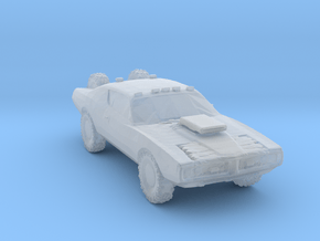Wasteland 4x4 charger in Clear Ultra Fine Detail Plastic
