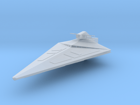 2700 Imperial-II class frigate Star Wars in Clear Ultra Fine Detail Plastic