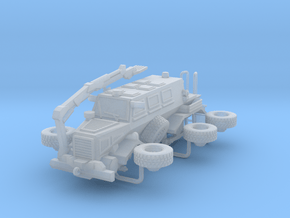 Buffalo Mine Protected Vehicle Scale: 1:200 in Clear Ultra Fine Detail Plastic