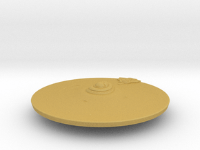 1000 Saucer refit1 in Tan Fine Detail Plastic