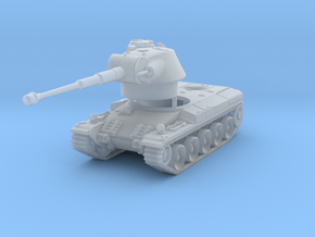 Indien Panzer Tank Scale: 1:100 in Clear Ultra Fine Detail Plastic
