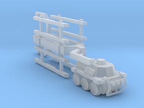 A-CMa1 Truck and Trailer 160 scale in Clear Ultra Fine Detail Plastic