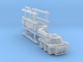A-CMa1 Truck and Trailer 285 scale in Clear Ultra Fine Detail Plastic