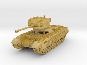 Black Prince (A43) British Tank Scale: 1:87 in Tan Fine Detail Plastic