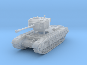 Black Prince (A43) British Tank Scale: 1:87 in Clear Ultra Fine Detail Plastic