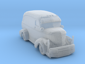 Jeepers Creeper Van v2 285 scale in Clear Ultra Fine Detail Plastic