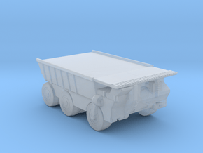 Hell Truck v1 285 scale in Clear Ultra Fine Detail Plastic