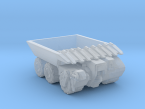 Hell Truck V2 285 scale in Clear Ultra Fine Detail Plastic