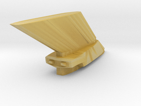 1000 TMP neck section in Tan Fine Detail Plastic