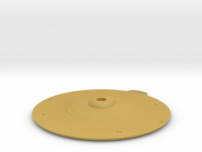 1000 TOS original saucer parts1 in Tan Fine Detail Plastic